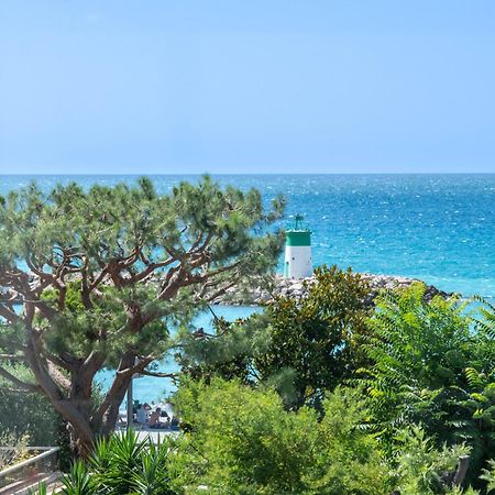 Residence Mediterranee - Beachfront - Sun And Seaview - Pool - Private Parking Cagnes-sur-Mer Buitenkant foto