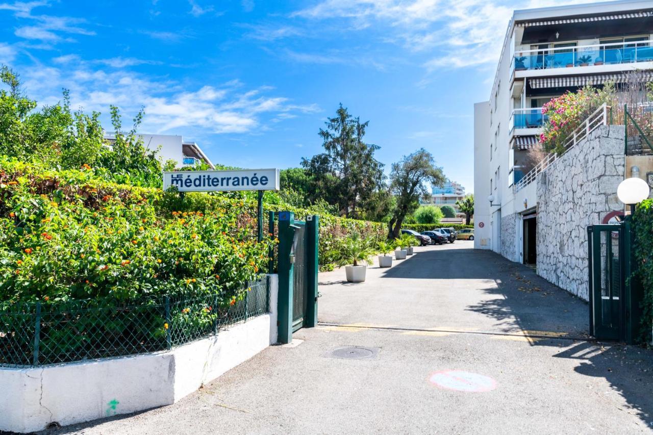 Residence Mediterranee - Beachfront - Sun And Seaview - Pool - Private Parking Cagnes-sur-Mer Buitenkant foto